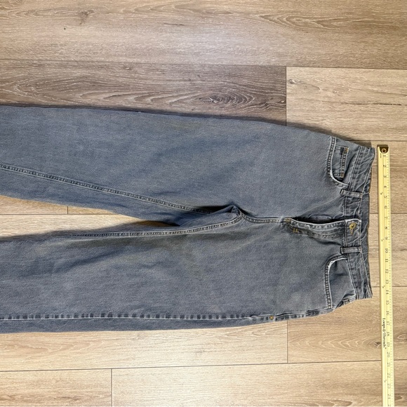 Men's Gray Straight Jeans - Picture 6 of 10